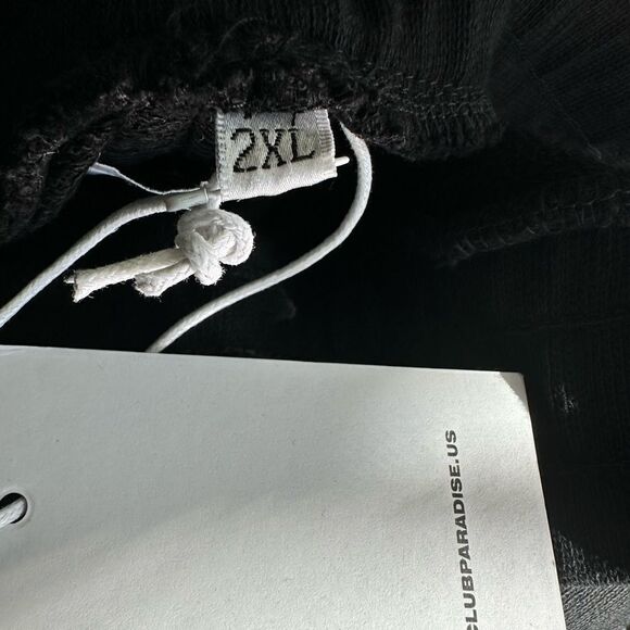 NWT Club Paradise Culture Kings Men’s Black Amalfi Sweatpants Joggers - Size 2XL - Picture 4 of 12